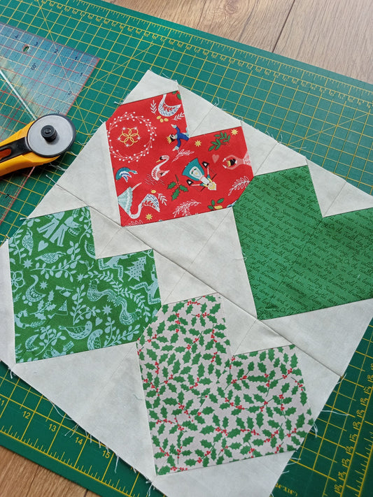The Patchwork and Quilting Club - Block 3 - by Harley @thatcraftydafty