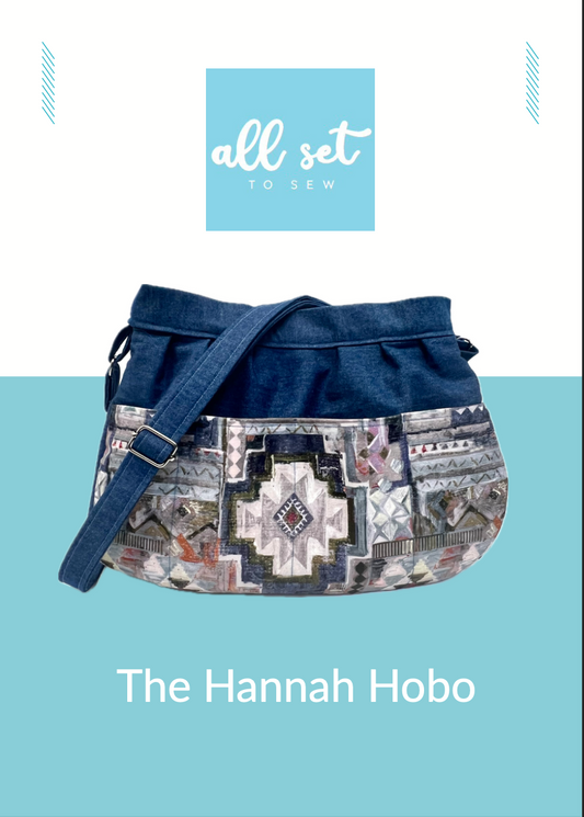 All Set to Sew - Hannah Hobo - Printed Pattern - allsettosew