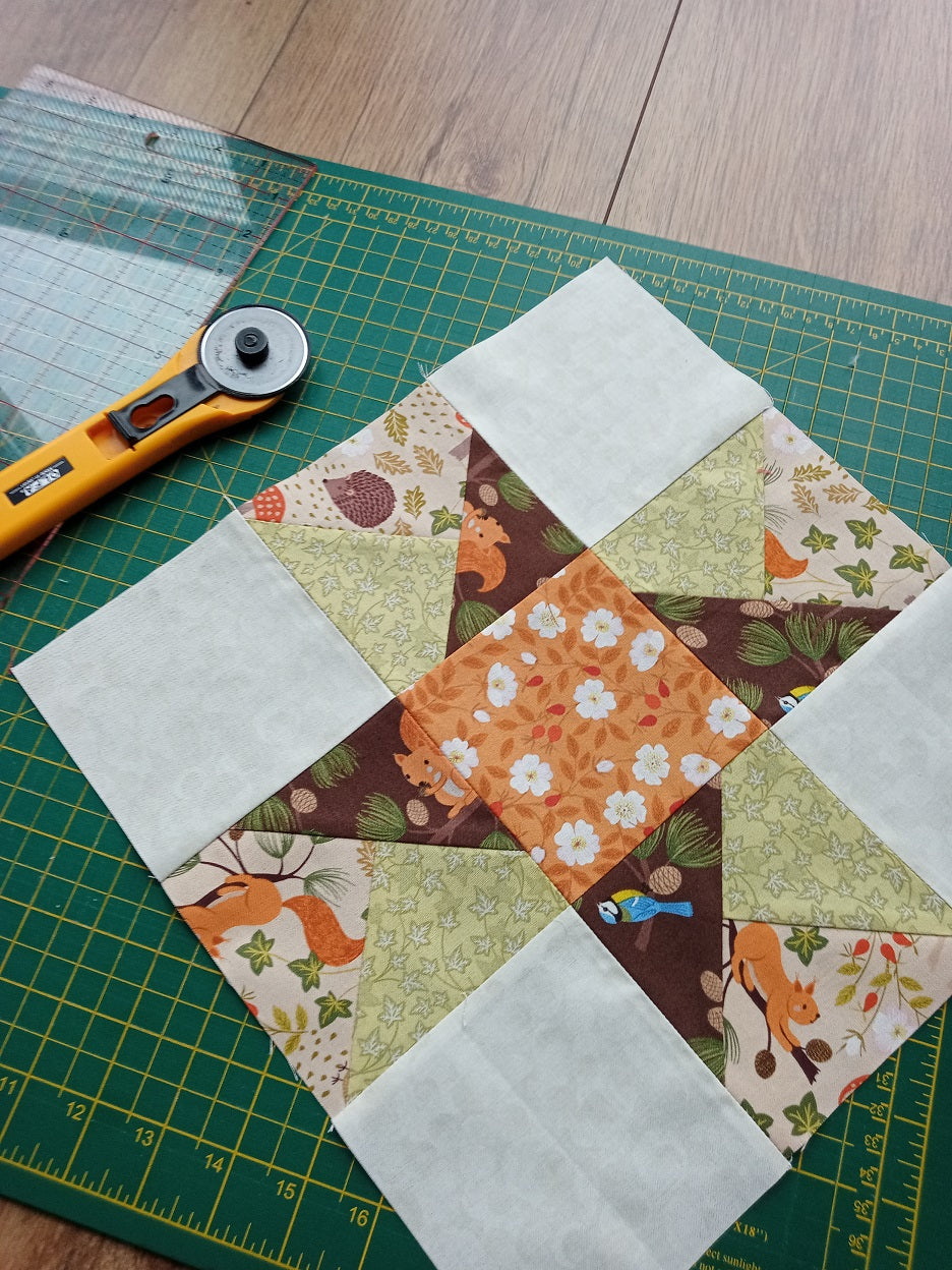 The Patchwork and Quilting Club - Block 6 - By Harley (@thatcraftydafty)