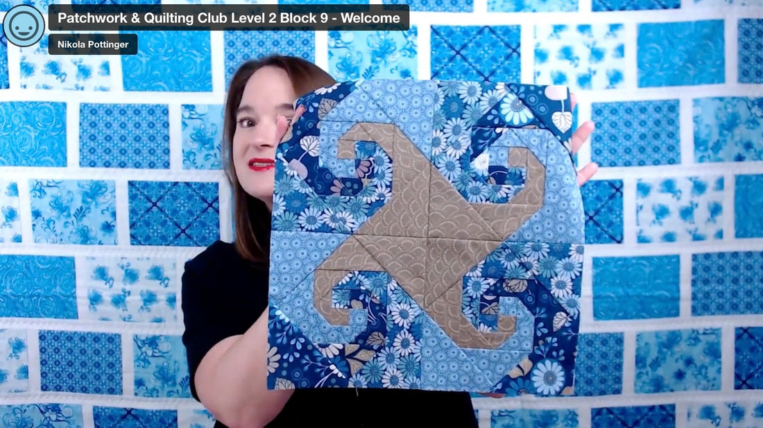 Patchwork & Quilting Club - Level 2 - Block 9