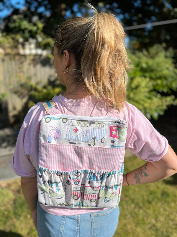 All Set to Sew - Bella backpack bundle - Campervan