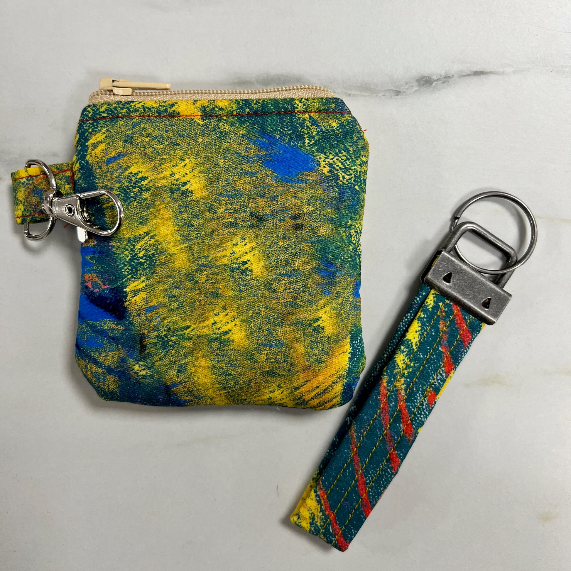 All Set to Sew - The Essentials Purse and Key chain - Printed Pattern - allsettosew