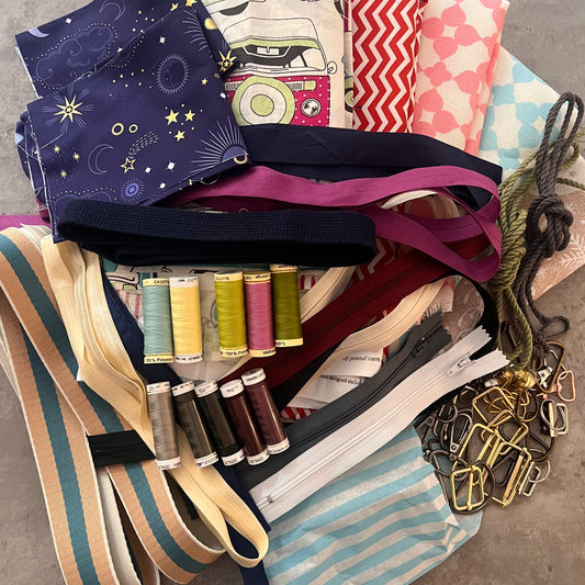 Crafting, haberdashery and bag making surprise BUMPER BUNDLES! - LAST 15 WORTH OVER £80!!