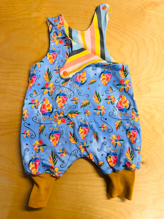 All Set to Sew - Reversible Romper - Pattern and Fabric Bundle